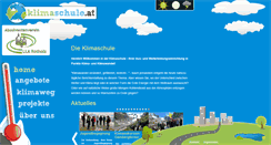 Desktop Screenshot of klimaschule.at